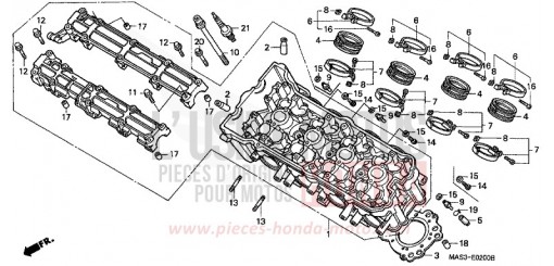 CYLINDER HEAD CBR900RRX de 1999